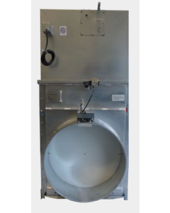 SERRANDA TAGLIAFUOCO STFRTPM DIAM. DA 200 A 500 CHIUSURA ELETTROPNEUMATICA ATEX