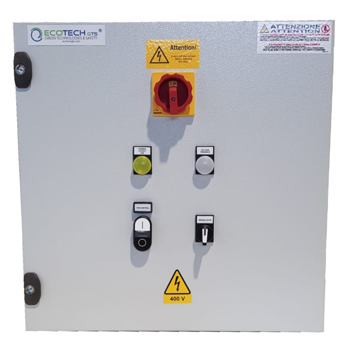 Ecotechgts Quadro Elettrico Motore Da 0 75 Kw Avviamento Diretto